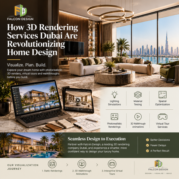 How 3D Rendering Services Dubai Are Revolutionizing Home Design